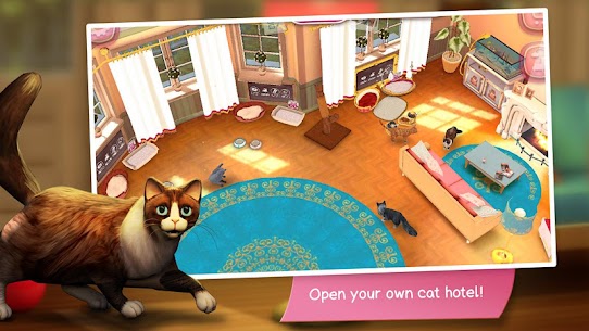 CatHotel MOD APK- play with cute cats (Unlimited Money) 9