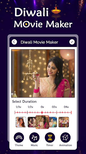 Diwali Photo to Video Maker  Diwali Movie Maker