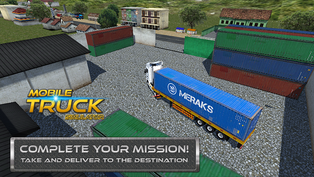Mobile Truck Simulator 1.1.0 APK + Mod (Unlimited money) untuk android