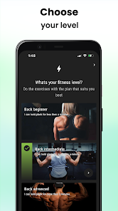 Captura 1 Back Workout & Correct Posture android