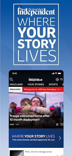 Android application The Grand Island Independent screenshort
