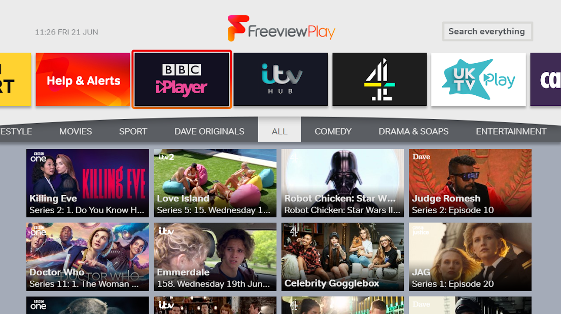 Screenshot 2 Explore Freeview Play android
