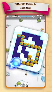 Push Ball: Maze Puzzle