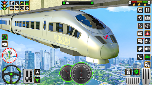 Android application Modern Train Driver Train Game screenshort