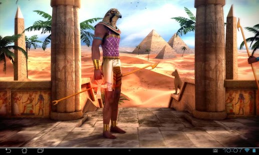 Egypt 3D Pro live wallpaper Skärmdump