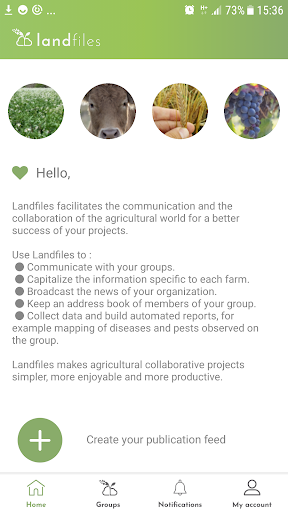 Android application Landfiles screenshort
