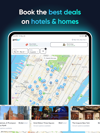 Got2Go - Events, Hotels, Homes Screenshot 8