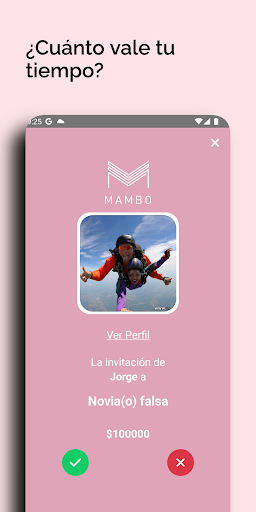 Mambo APP Screen 3