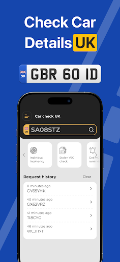 Screenshot of Car History Check－VIN scanner