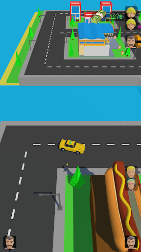 Android application Hey Taxi screenshort