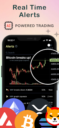 Android application Coin Push Crypto Alerts screenshort