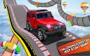 screenshot of Impossible Jeep Stunt Driving
