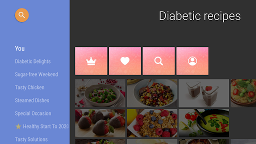 Screenshot of Diabetic Recipes App & Planner