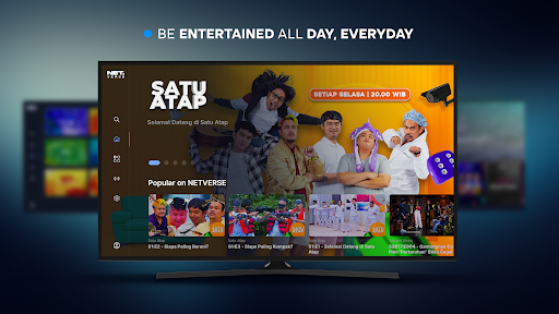 Android application NETVERSE Android TV screenshort