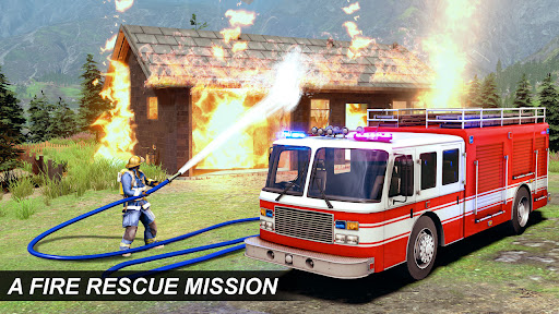 Fire Engine Truck Simulator Screen 2