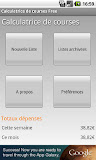 Shopping list calculator