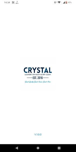 Android application Crystal Laundry ID screenshort