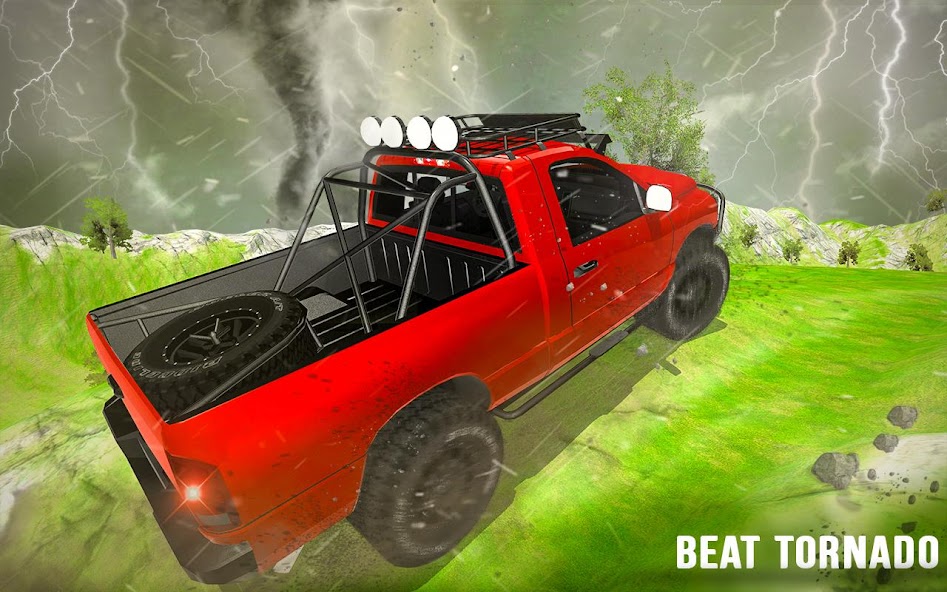 Screenshot 2 Tornado Chase: Jeep Adventure android