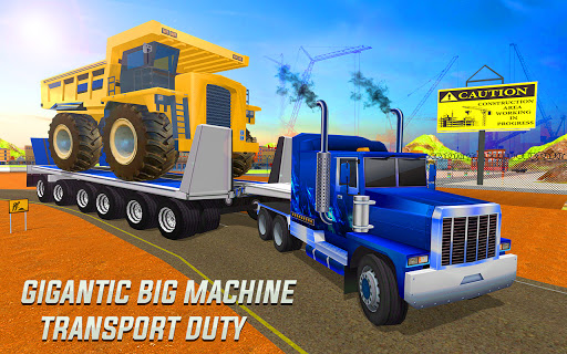 Heavy Excavator Machines: Transporter Truck Games 1.0.3 screenshots 2