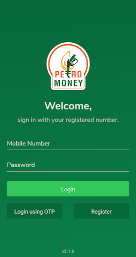 Android application Petromoney screenshort
