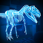 Cover Image of Tải xuống HoloLens Skeleton Khủng long 3D TRÒ CHƠI PRANK  APK