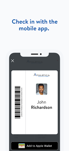 Screenshot of Athletica Health and Fitness