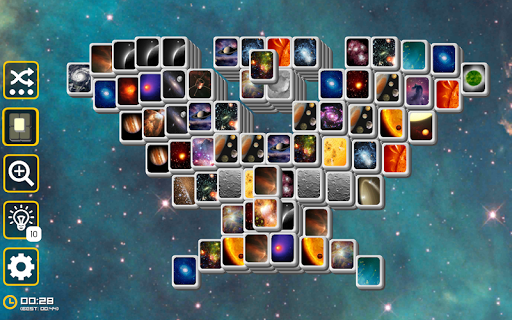 Mahjong Galaxy Space Solitaire