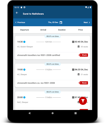 Shreenath Travellers