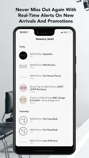 ShopperBoard: Fashion Shopping Screen 2
