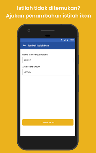 Direktori ikan Screen 3