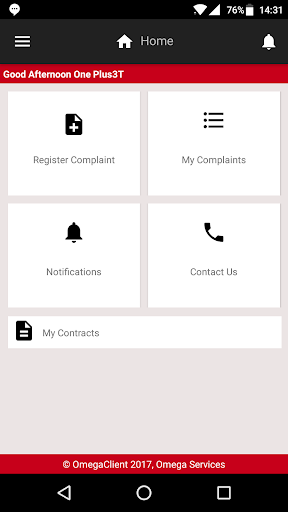 Android application OmegaClient screenshort