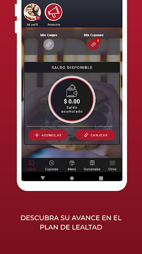 Applebee’s Rewards México Screen 2