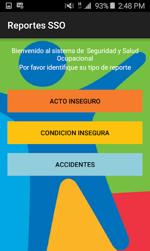 ReportesSSO Screen 2