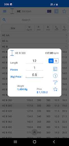 Steelyard - Metal Calculator Screen 2