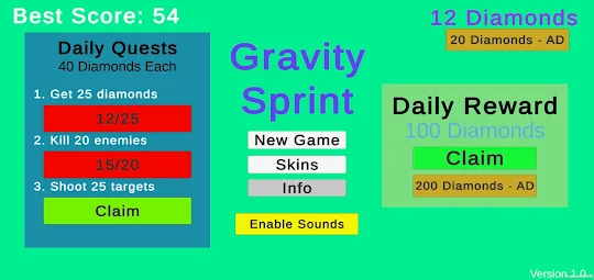 Gravity Sprint