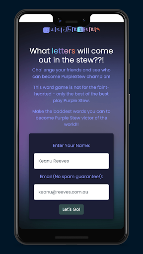 Android application Purple Stew screenshort