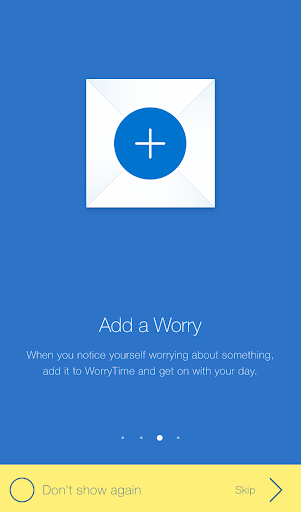 ReachOut WorryTime Screen 2