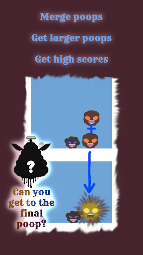 Android application Poop Merge screenshort