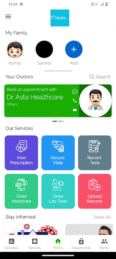 Android application Dr Asta screenshort