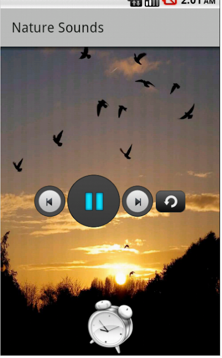 The relaxing sounds of nature Screen 2