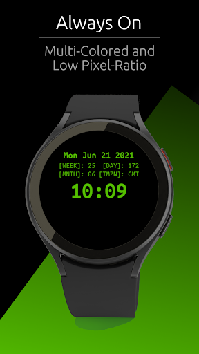 Terminal Ubuntu Watch Face Screen 3