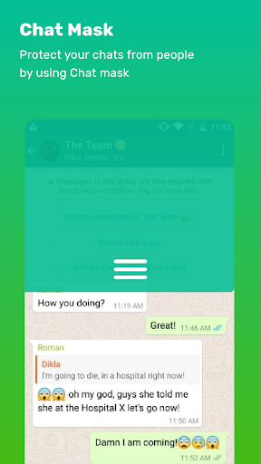 Android application All in one video messenger screenshort