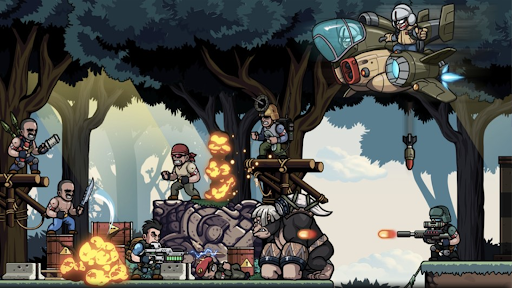 Android application Metal Shooter Slug screenshort