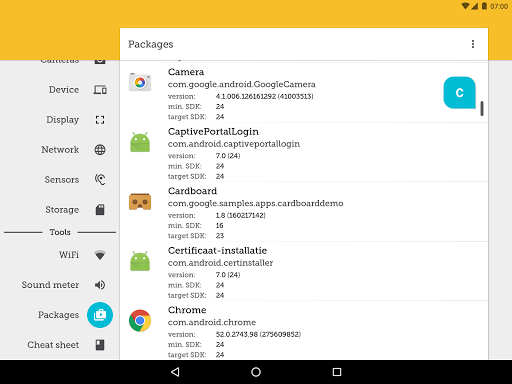 Screenshot of Introspect