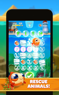 Bubble Words - Word Games Puzzle 1.4.1 screenshots 11