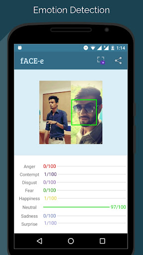 fACE-e App Screen 3