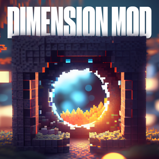 Dimension Mod for Minecraft PE logo