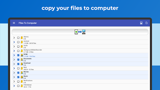 Files To Computer PC NAS