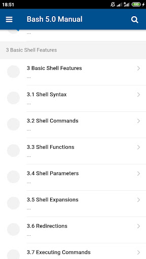 Bash 5.0 Manual Screen 2