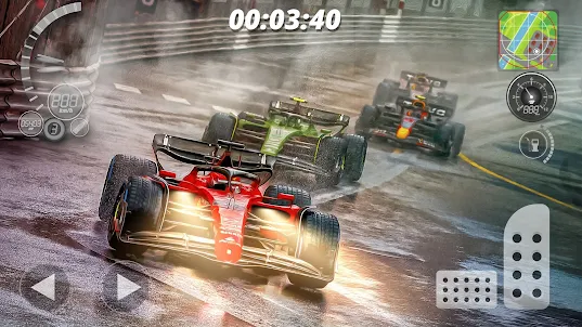 Fórmula jogo de corrida carros